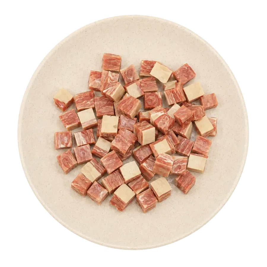 Chicken & Fish Cubes pet treat product photo