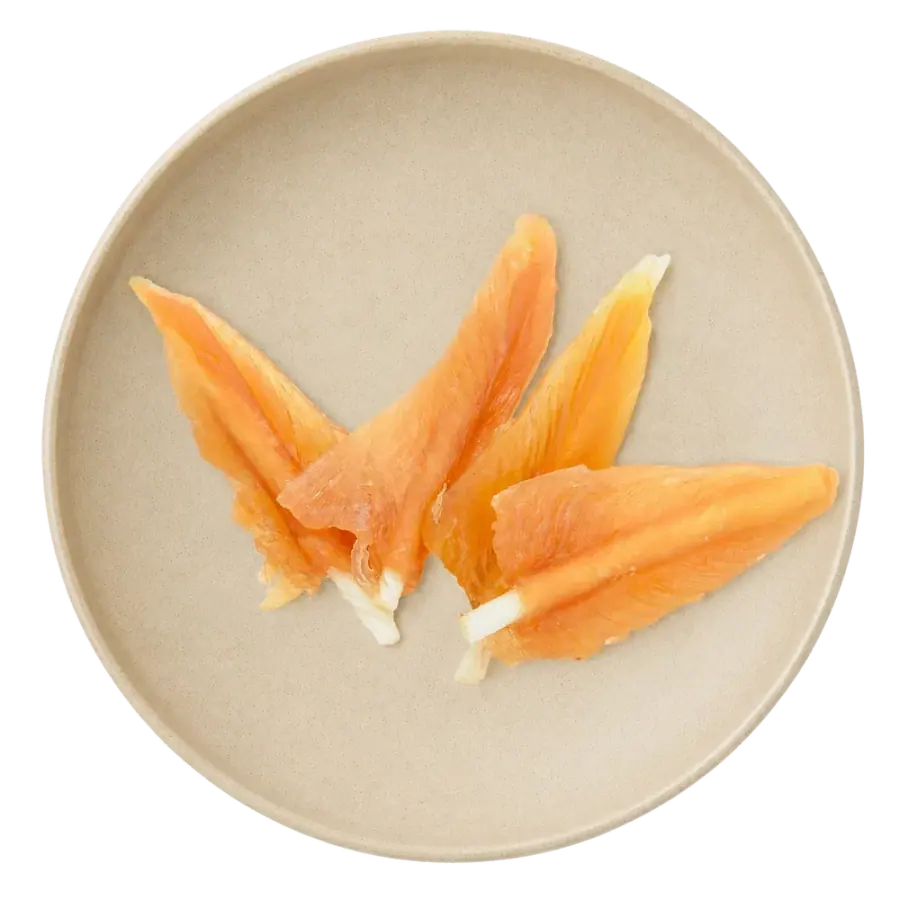 Chicken & Rawhide pet treat product photo