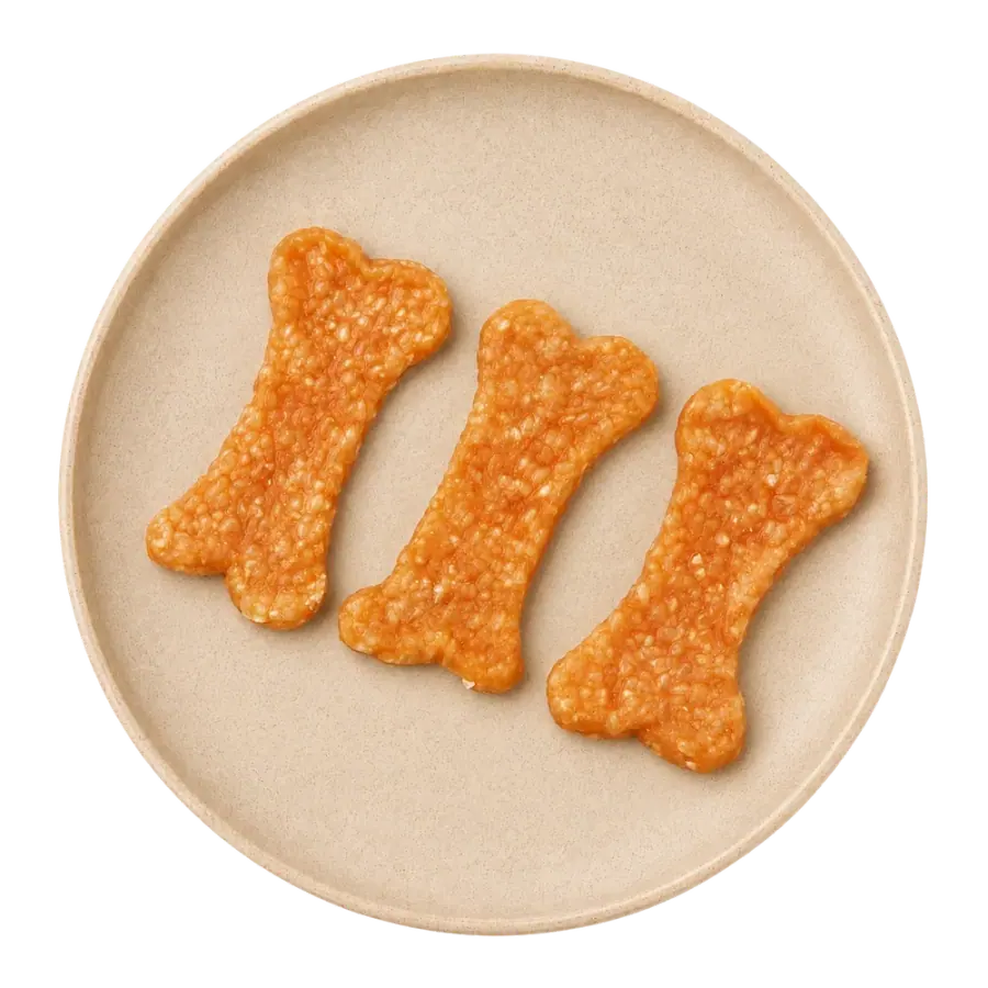 Chicken Rice Bones pet treat product photo