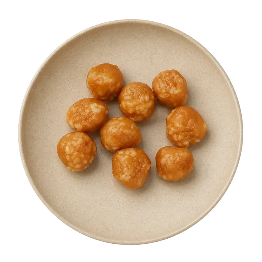 Chicken & Rice Poppers pet treat product photo