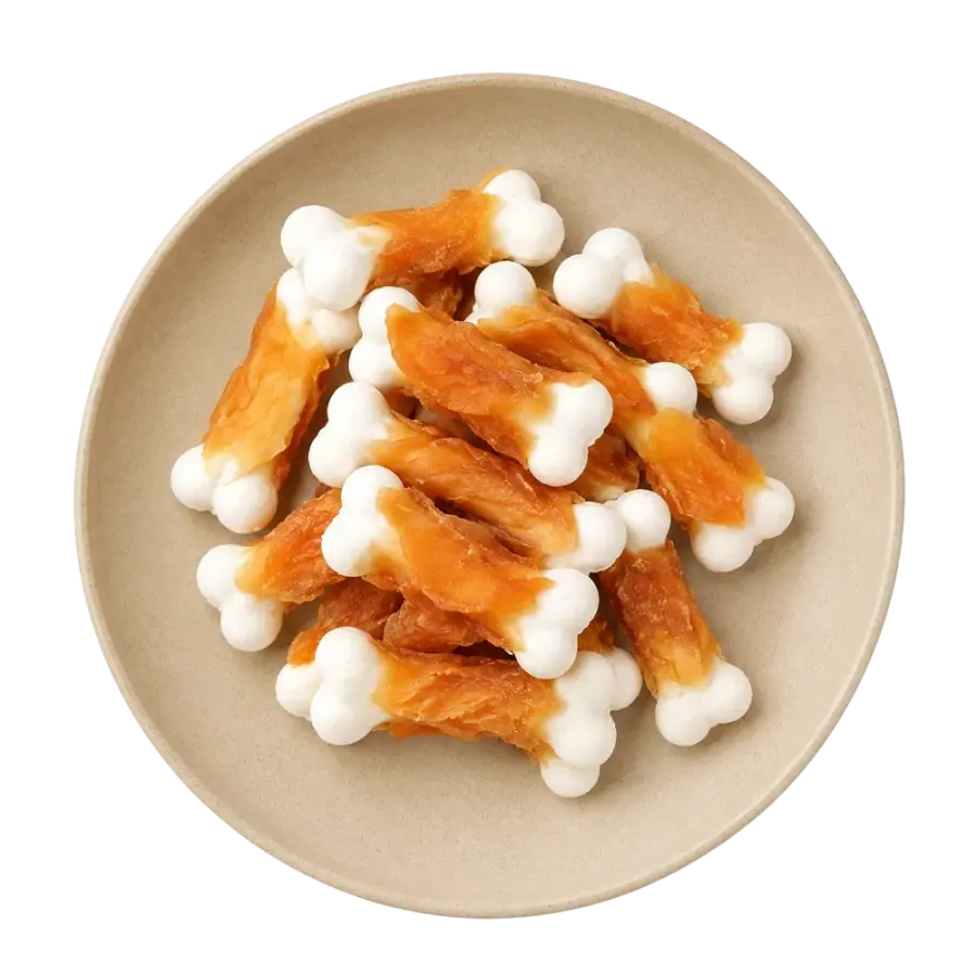 ChickenDuck & Calcium Bones pet treat product photo
