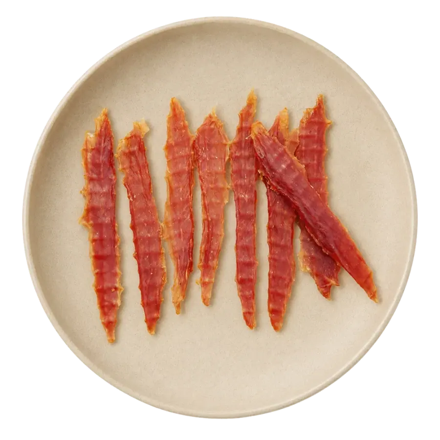 Duck Breast Jerky pet treat product photo