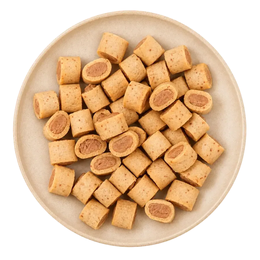 Meat-Filled Bite Rolls pet treat product photo