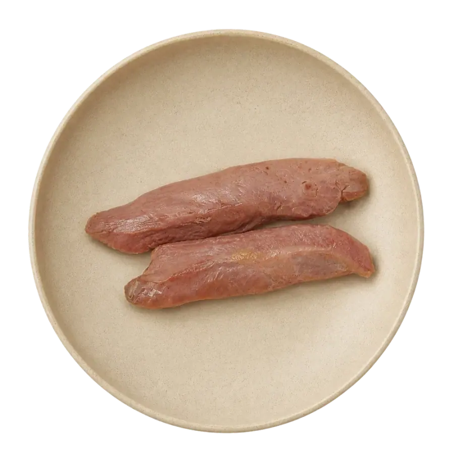 Retorted Duck pet treat product photo