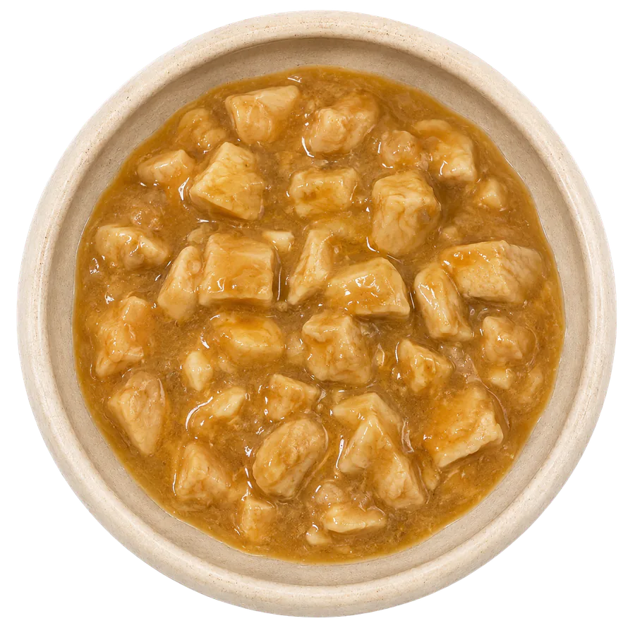 Canned Diced Chicken Canned Diced Chicken wet pet food product photo
